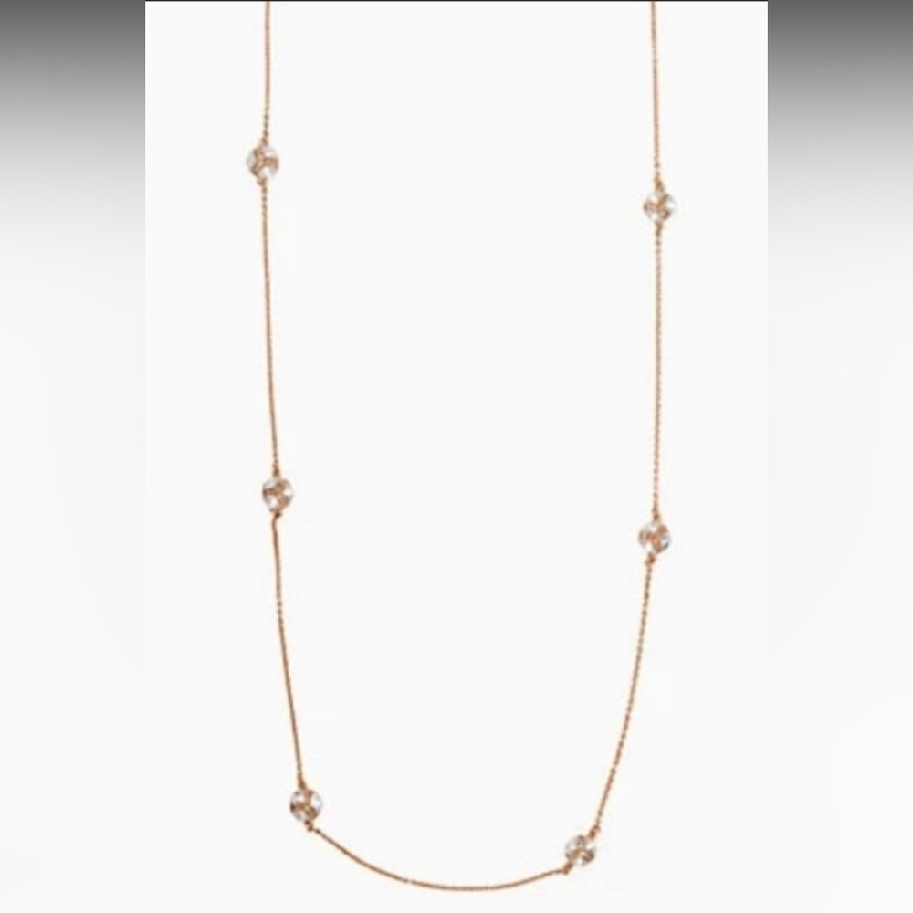 Kate Spade Rose gold lady marmalade necklace